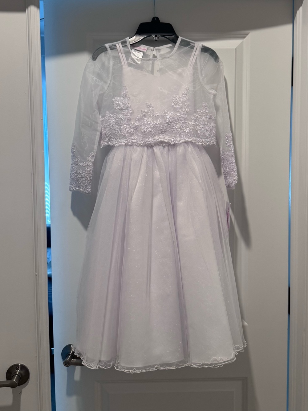 Girls First Communion Dress with Bolero